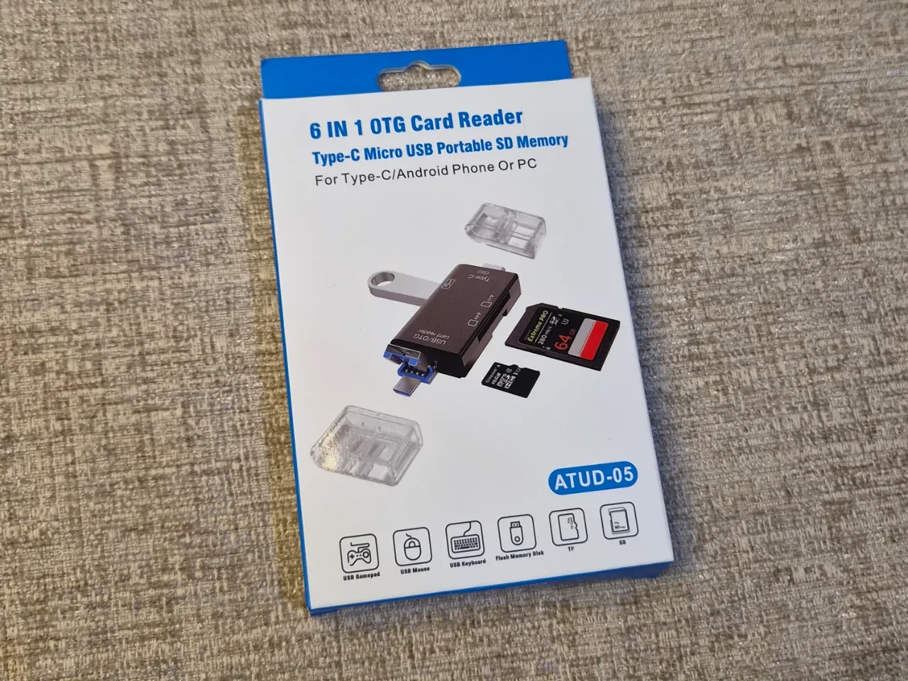 Type C sd card adapter